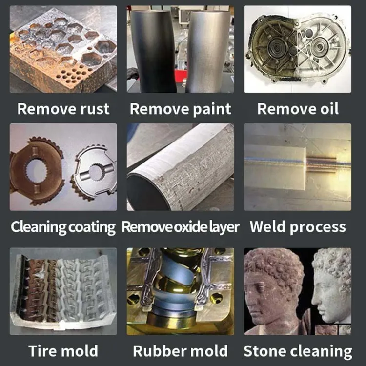 High Efficiency 3000W Continuous Portable Fiber Laser Cleaning Machine for Industrial Metal and Wood Rust Removal — image 5