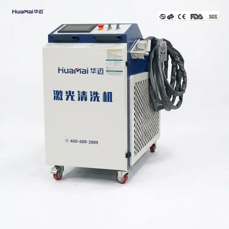 High Efficiency Fiber Laser Portable Rust Removal Machine for Metal Shipbuilding Steel Structure Maintenance — image 3