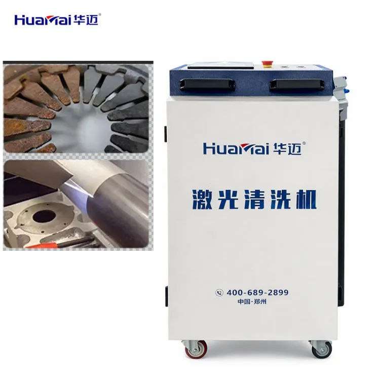 High Efficiency Fiber Laser Portable Rust Removal Machine for Metal Shipbuilding Steel Structure Maintenance — image 6