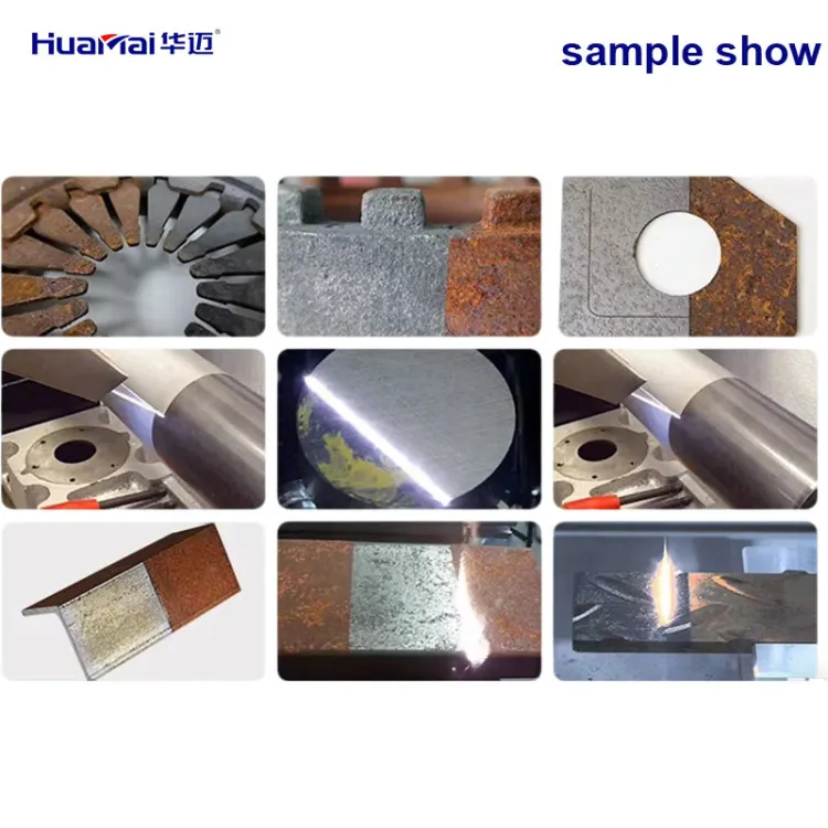 High Efficiency Fiber Laser Portable Rust Removal Machine for Metal Shipbuilding Steel Structure Maintenance — image 8