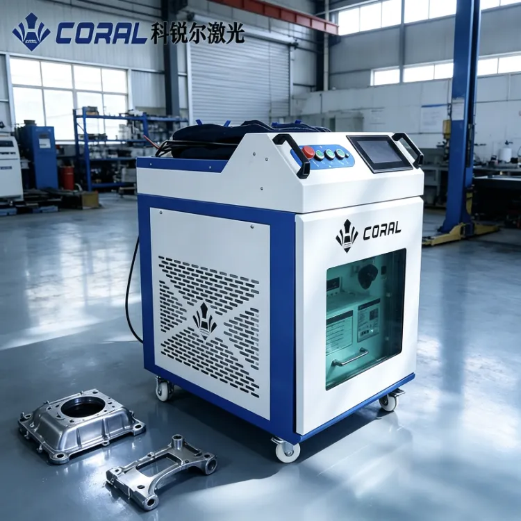 3000W Industrial Water Cooled Laser Cleaning Machine Handheld Laser Rust Remover for Carbon Steel Stainless Steel Aluminum Alloy — image 3