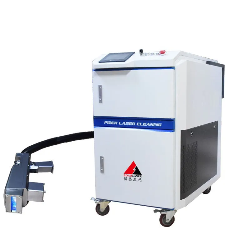 Pulse Laser Cleaning Machine Portable Laser Rust Remover, Non-damage Surface Cleaning for Mold Automotive Hardware Steel Parts — image 4