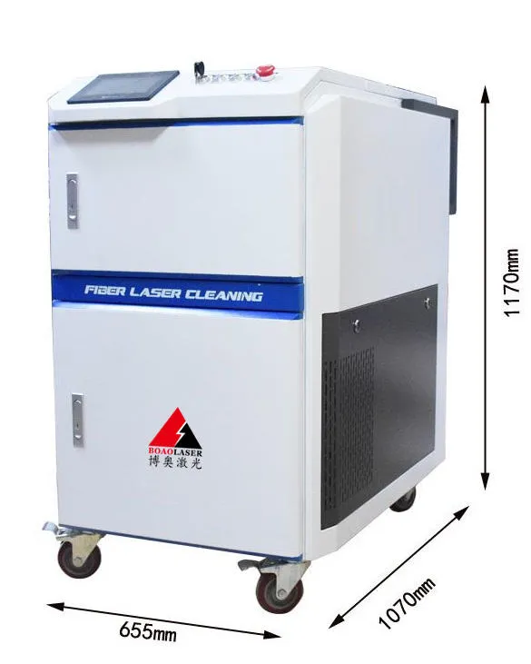 Pulse Laser Cleaning Machine Portable Laser Rust Remover, Non-damage Surface Cleaning for Mold Automotive Hardware Steel Parts — image 7