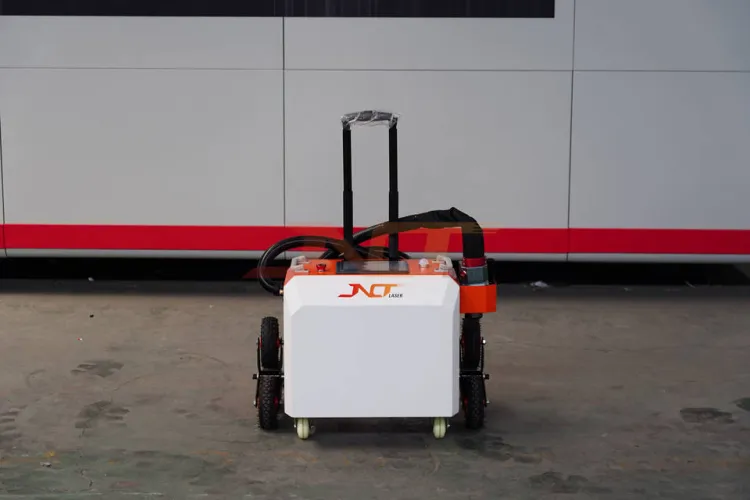 Industrial 500W Fiber Laser Cleaning Equipment 1-4000kHz Frequency Air-Cooled Trolley-Mounted Laser Cleaner for Metal Wood Paint — image 4
