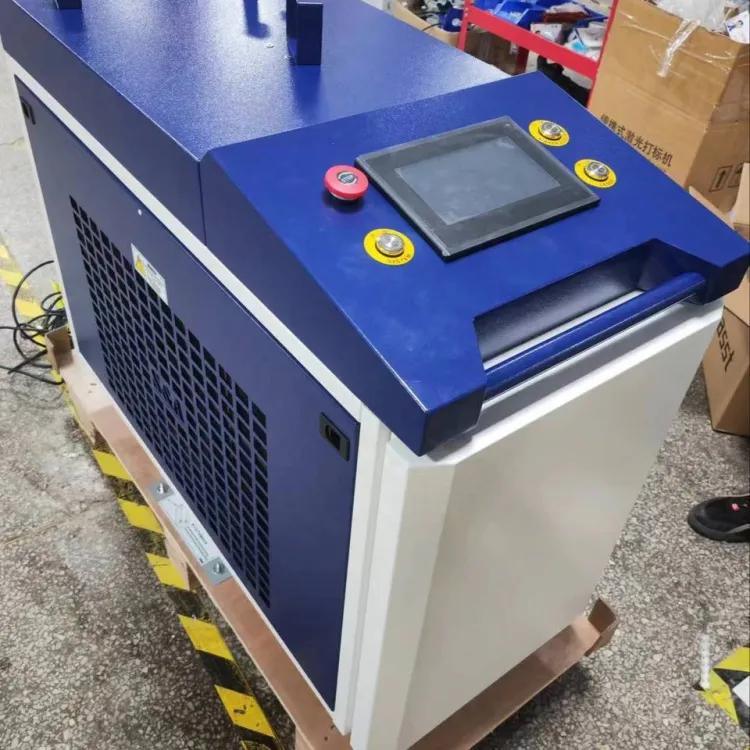 Laser Metal Cleaner Puls Laser Cleaning Machine Portable Laser Cleaning Machine with Battery for Cleaning Metal Surface — image 1