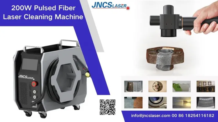 Laser Cleaning Machine Paint Removal 200W Handheld Fiber Laser Cleaning Machine — image 6