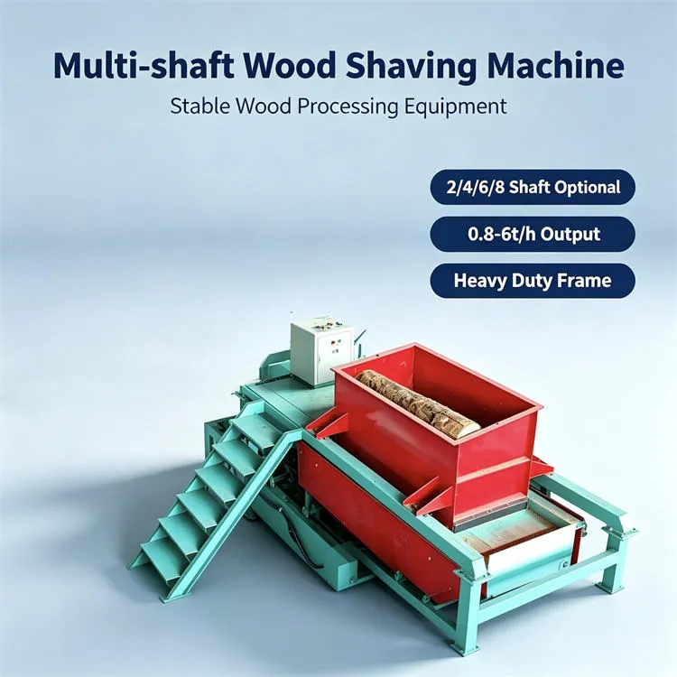 PD Wood Shaver Machine 15000W 380V 500kg-1.5t/h Capacity Multifunctional for Wood Logs and Packing Filler — image 3