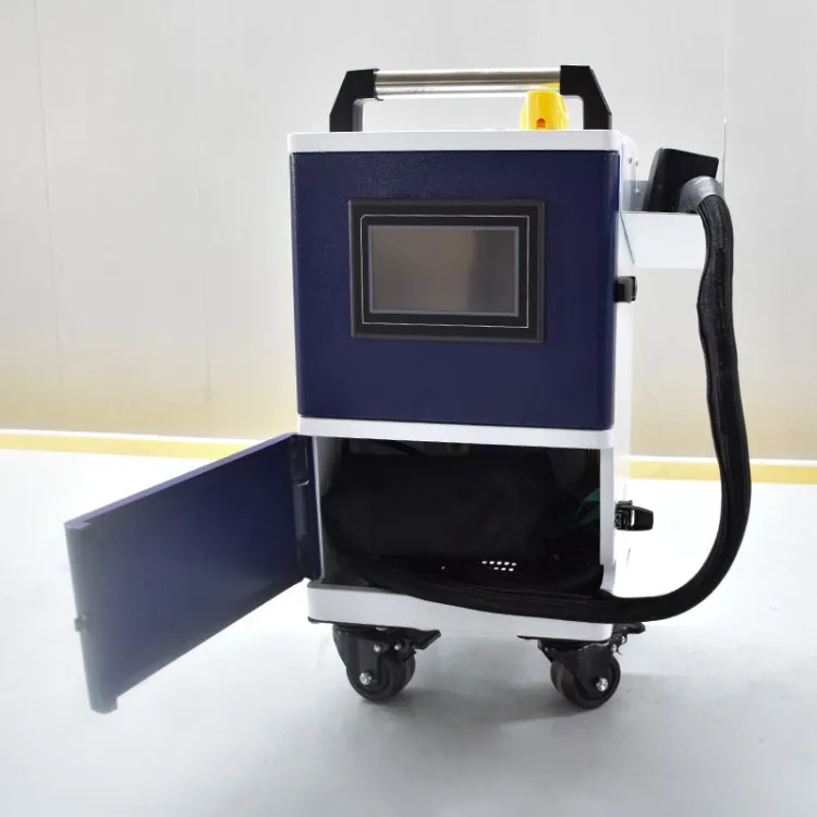 100w200W300W500W JPT Max Raycus Pulse Laser Cleaning Machine Wood Metal Stone Laser Cleaning Device Paint Removal Wood — image 6