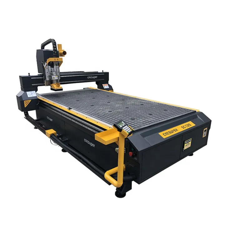 Professional Woodworking Machine 1300*2500mm 3 Axis 4 Axis Cnc Router Machine 1325 Wood Router for Wood and Aluminum — image 2