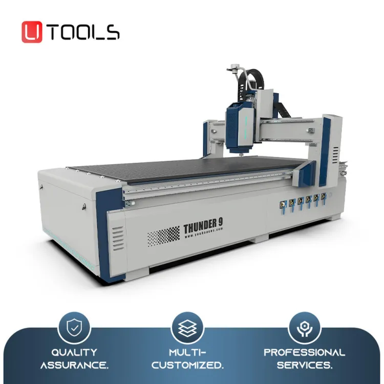 Utools Heavy Duty Woodworking Cnc Machine Wood Furniture Cnc Router Machine for Plywood Mdf Carving Router 1530 — image 1