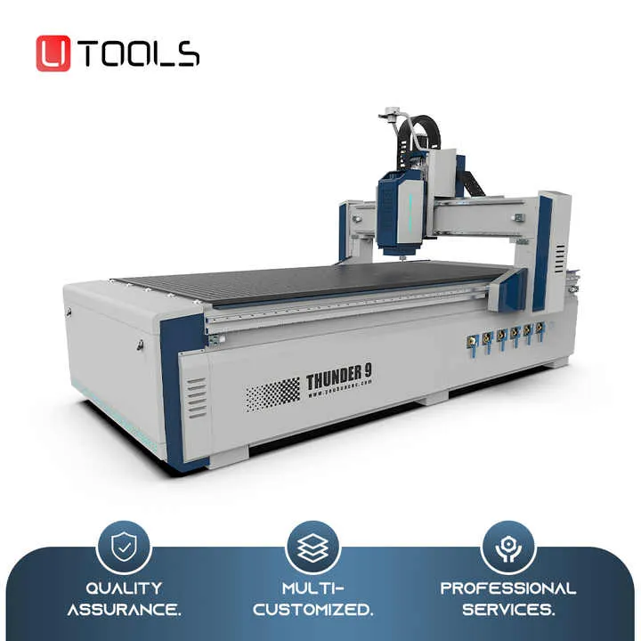 Utools Heavy Duty Woodworking Cnc Machine Wood Furniture Cnc Router Machine for Plywood Mdf Carving Router 1530 — image 7