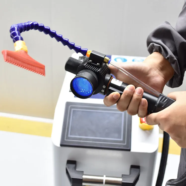 Wood Stripping Fiber Laser Cleaning Rust Removal Machine for Metal Wood Varnish Painting Cleaner — image 2