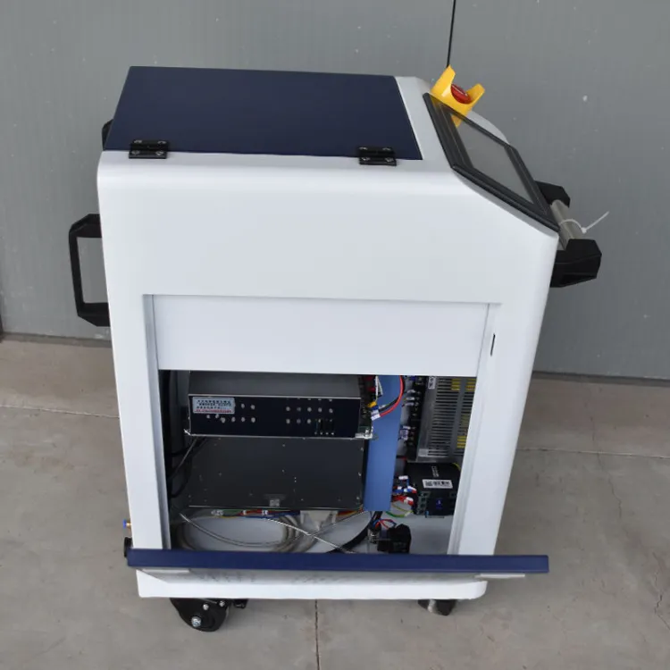 Wood Stripping Fiber Laser Cleaning Rust Removal Machine for Metal Wood Varnish Painting Cleaner — image 5
