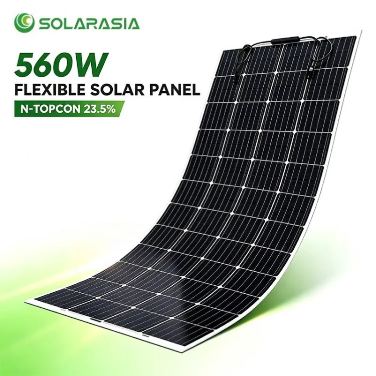 Paneles Solares Flexibles 550W 560W 570W 580W ultra Thin Monocrystalline Slim n Type Topcon Flexible Solar Panels — image 7