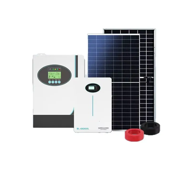 Household Villa Off-Grid Solar Rooftop Photovoltaic Power Generation System Monocrystalline Silicon Panels 220V Output Energy — image 5