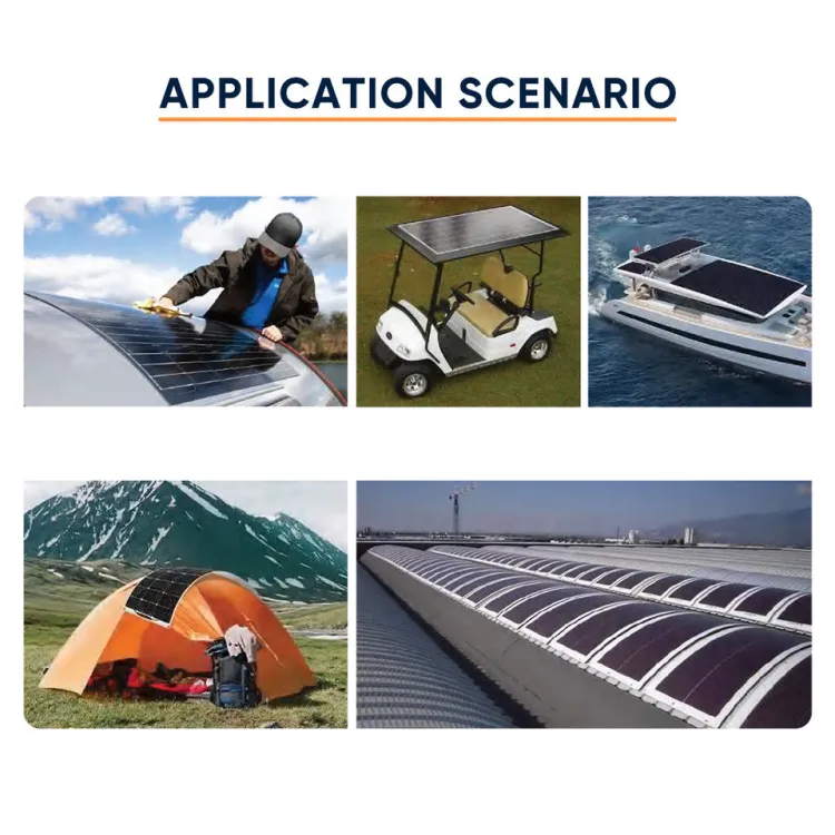 Flexible Solar Panels 100w 200w 300w 450w 520w ETFE Flexibility Portatil Paneles Solares Flexibles With Cables — image 7