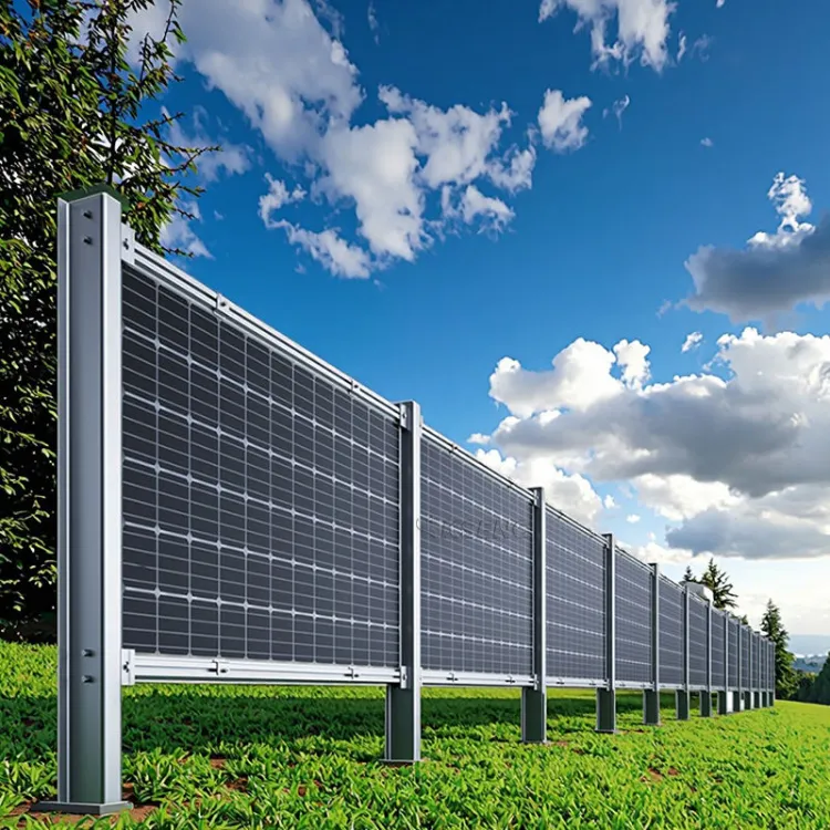 Efficient Power Solution Vertical Structure PV Panel Fence for Farm | Bifacial Solar Fencing System — image 6