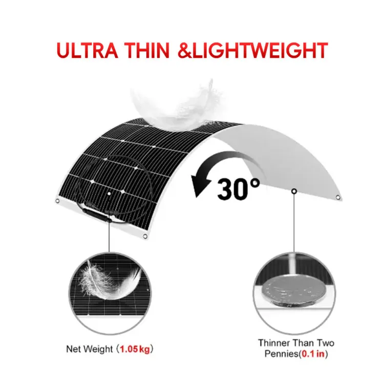 Flexible Solar Panel Panels Module Mono Solar Cells Flexible Solar Panel 220W — image 2