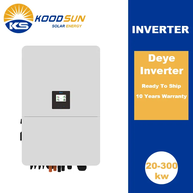 Deye Hybrid Solar System 30Kw Commercial Solar Power System With Solar Panels and Battery Ready — image 3