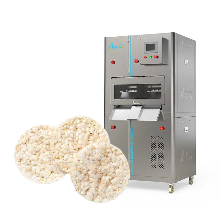 Electric Automatic Puffed Rice Cakes Making Machine Grain Cakes Production Line with Touch Control and 304 Stainless Steel — image 7