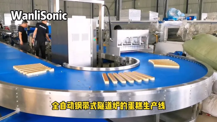 WANLI Group Commercial Automatic Cake Production Line Industrial Bakery Processing Machinery — image 2