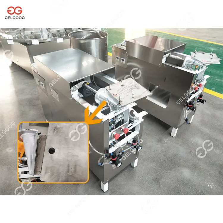 Semi Industrial Gas Customized Ice Cream Cone Baker Roller Korean Egg Roll Cone Maker 15 cm Butter Crisp Waffle Cone Machine — image 5