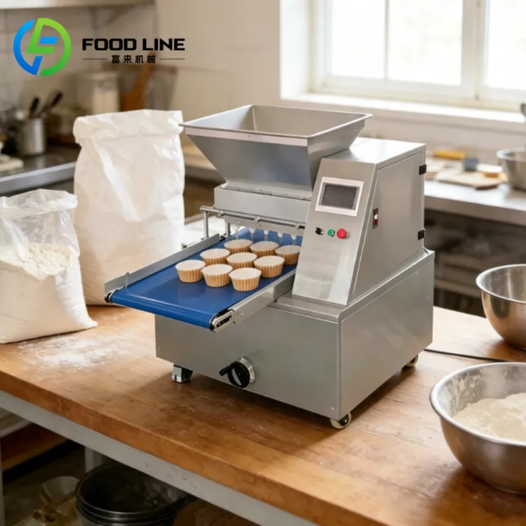 Commercial Automatic Electric Mini Biscuit Cup Pastry Cream Cupcake Icing Maker Cake Batter Filling Depositor Machine — image 2