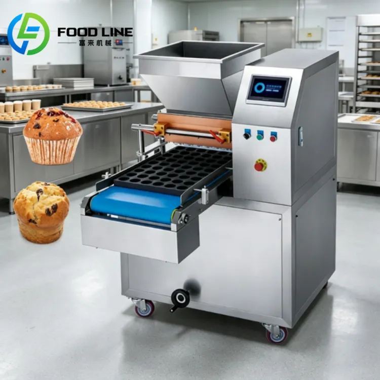 Commercial Automatic Electric Mini Biscuit Cup Pastry Cream Cupcake Icing Maker Cake Batter Filling Depositor Machine — image 3