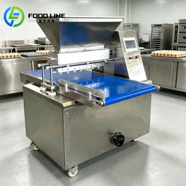 Commercial Automatic Electric Mini Biscuit Cup Pastry Cream Cupcake Icing Maker Cake Batter Filling Depositor Machine — image 5