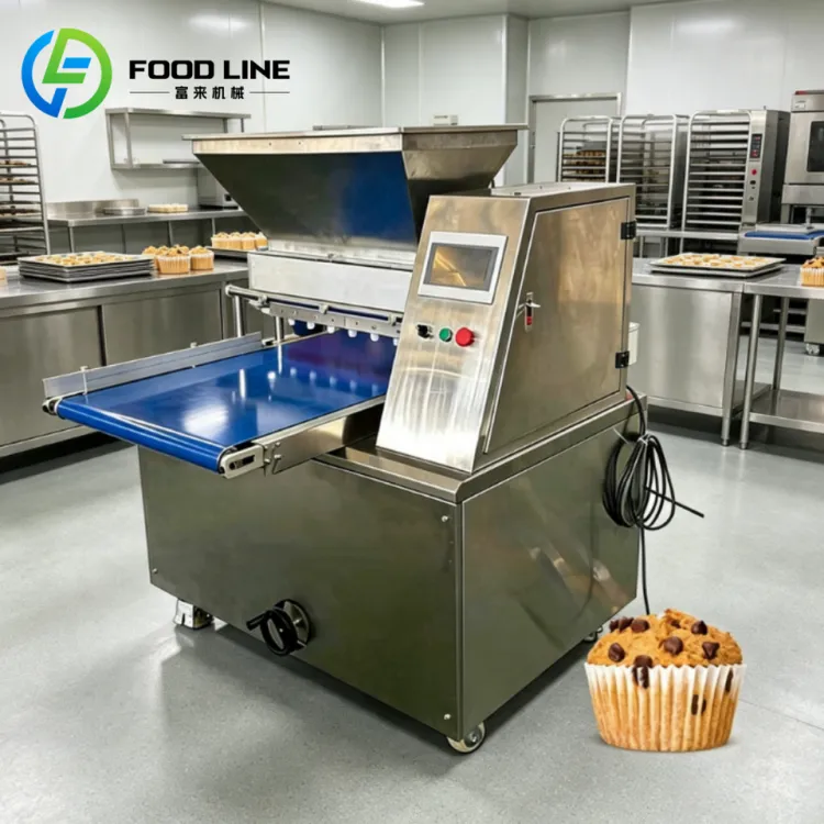 Commercial Automatic Electric Mini Biscuit Cup Pastry Cream Cupcake Icing Maker Cake Batter Filling Depositor Machine — image 6