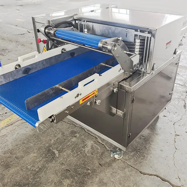 Commercial Automatic Parallel Fresh Meat Slicer Stainless Steel Blade Anti-Slip Removable Blade 1.2t/h Capacity Adjustable — image 6