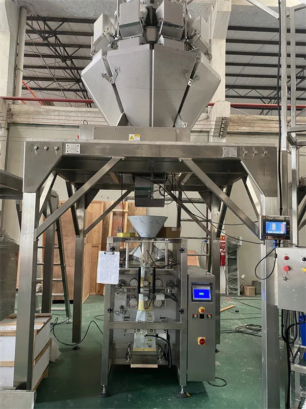 Food Grade Full Automatic Vffs Multi-head Weigher Packing Fresh Fruit Vegetable Salad Freezing Scale Packaging Machine — image 7