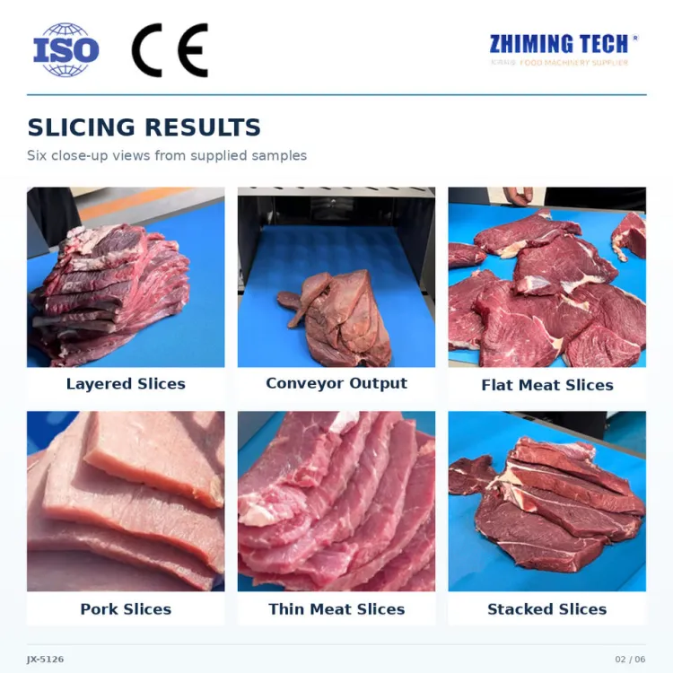 Automatic Electric Meat Slicer Machine Electric Meat Cutting Machine for Continuous Chilled Beef and Pork Slicing Line — image 2