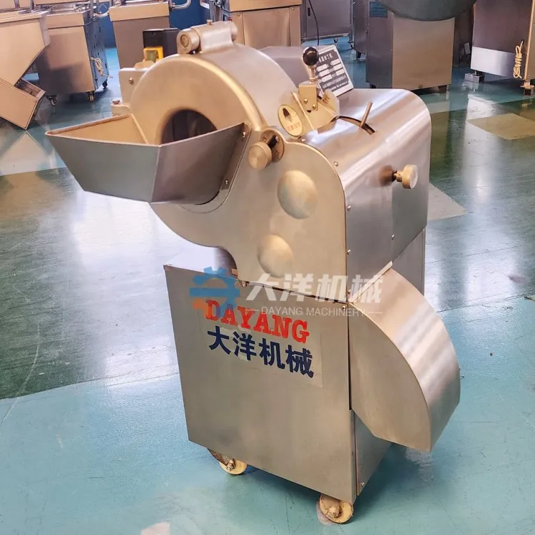 DY Fruit Vegetable Cube Cutting Machine 600kg/h Onion Cube Cutting Vegetable Dicer Machine Potato Dicer — image 2