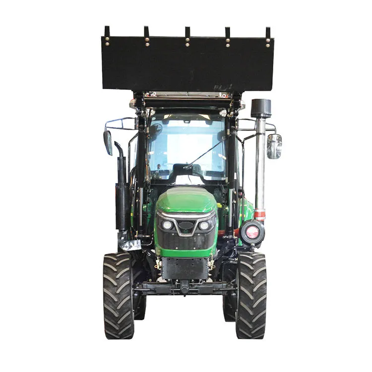 60HP 70HP 80HP 4WD Compact Tractor With Front End Loader Powerful Diesel Engine — image 4