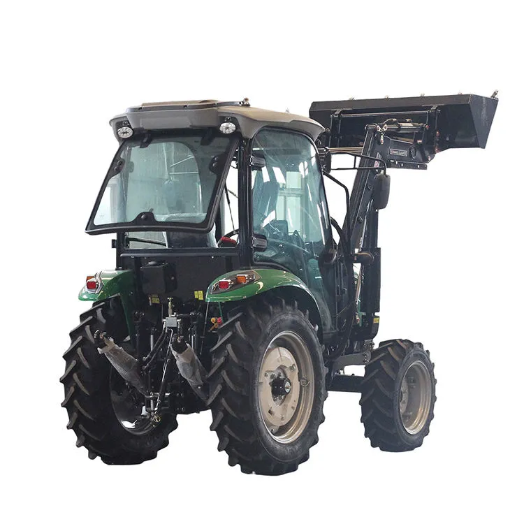 60HP 70HP 80HP 4WD Compact Tractor With Front End Loader Powerful Diesel Engine — image 5