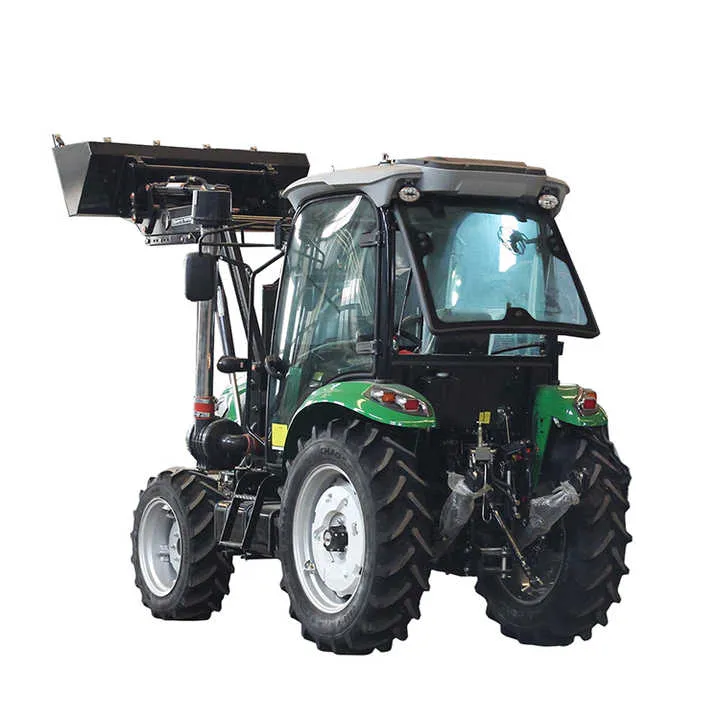 60HP 70HP 80HP 4WD Compact Tractor With Front End Loader Powerful Diesel Engine — image 7
