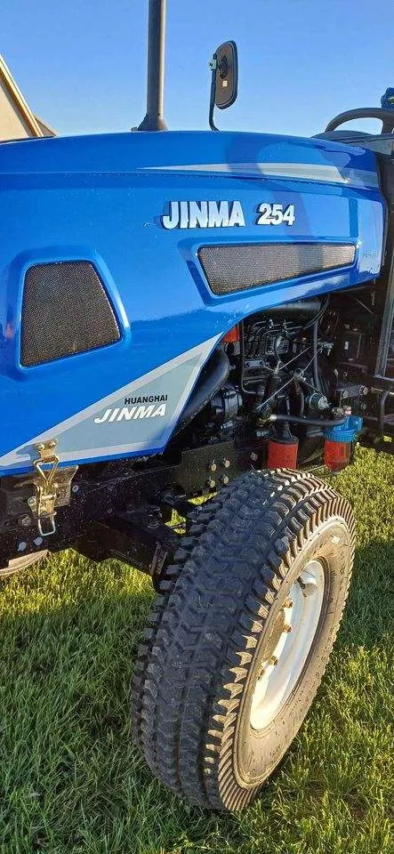 JINMA 254 25HP 4WD Farm Tractor with Diesel Engine, Compact Agricultural Tractor for Farming and Landscaping — image 1
