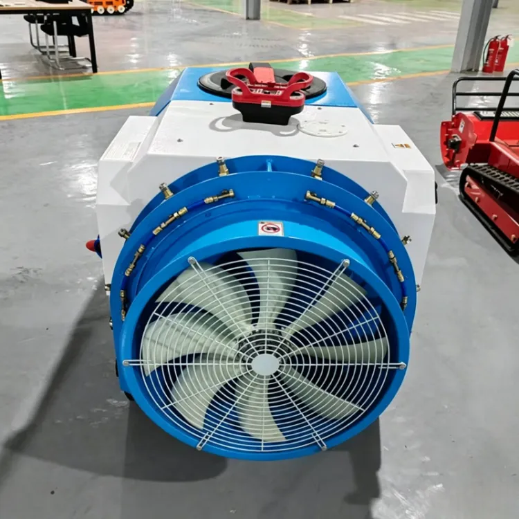 Agricultural Air Blast Sprayer | Crawler Type Remote Control Orchard Mist Blower Sprayer for Farm Use — image 5