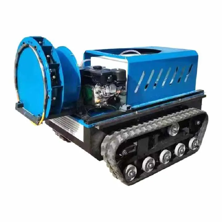 Agricultural Air Blast Sprayer | Crawler Type Remote Control Orchard Mist Blower Sprayer for Farm Use — image 7