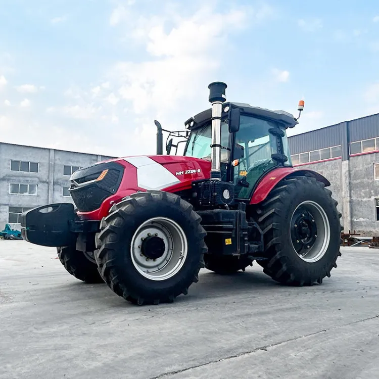 Compact 8HP-260HP Diesel Farm Tractor 4WD Mini 4-Wheel Drive Agricultural Tractor Featuring Engine Pump Gearbox Core Components — image 4