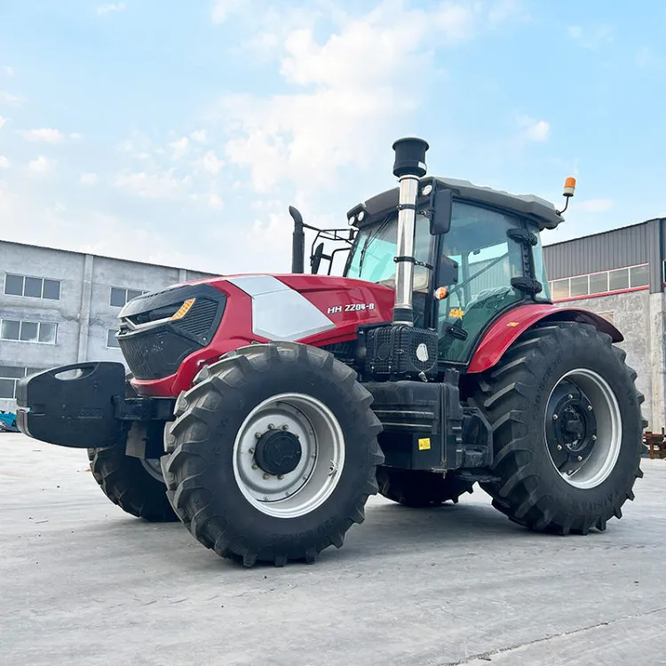 Compact 8HP-260HP Diesel Farm Tractor 4WD Mini 4-Wheel Drive Agricultural Tractor Featuring Engine Pump Gearbox Core Components — image 5