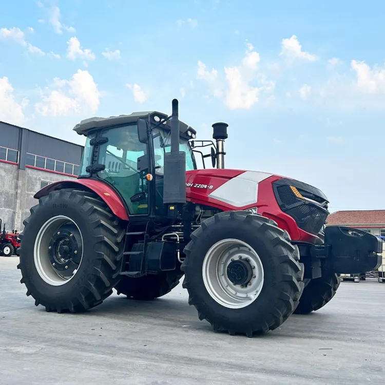 Compact 8HP-260HP Diesel Farm Tractor 4WD Mini 4-Wheel Drive Agricultural Tractor Featuring Engine Pump Gearbox Core Components — image 6