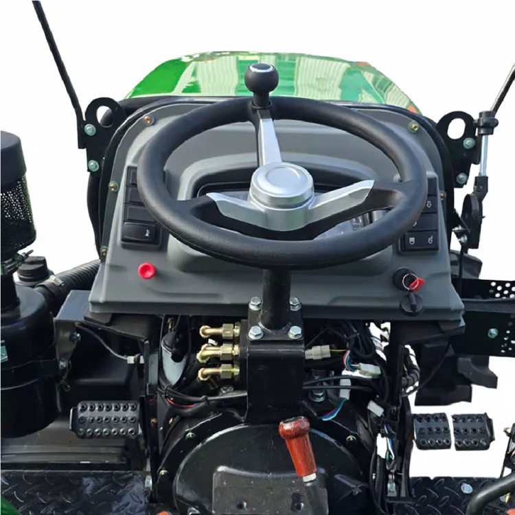 Wheeled Tractor Compact 4WD Diesel Engine Agricultural Machinery 60HP Heavy Duty Gearbox & Gear Drive — image 3