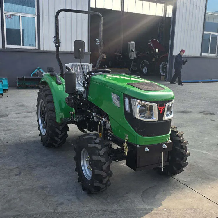 Wheeled Tractor Compact 4WD Diesel Engine Agricultural Machinery 60HP Heavy Duty Gearbox & Gear Drive — image 6