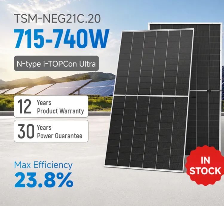 Trina Solar Vertex N Bifacial Solar Panels 720W 730W 740W Panneau Solaire N-Type TOPCon PV Module — image 4