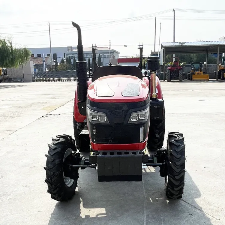 Machine Four-Wheel Drive Tractor 50hp 60hp 70hp 80hp 100hp Wheeled Tractor Tiller Cultivator — image 4