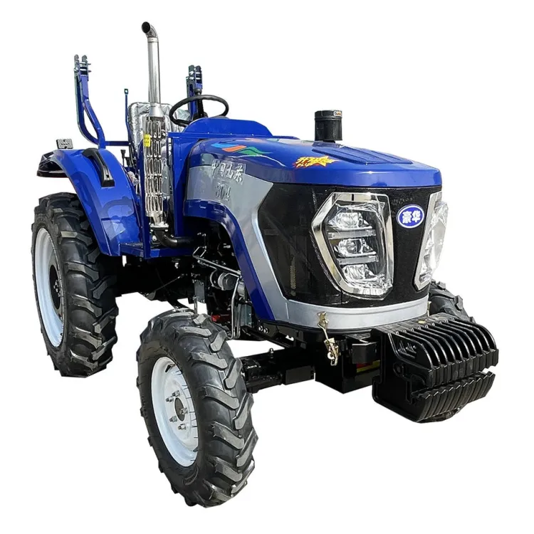 Machine Four-Wheel Drive Tractor 50hp 60hp 70hp 80hp 100hp Wheeled Tractor Tiller Cultivator — image 6