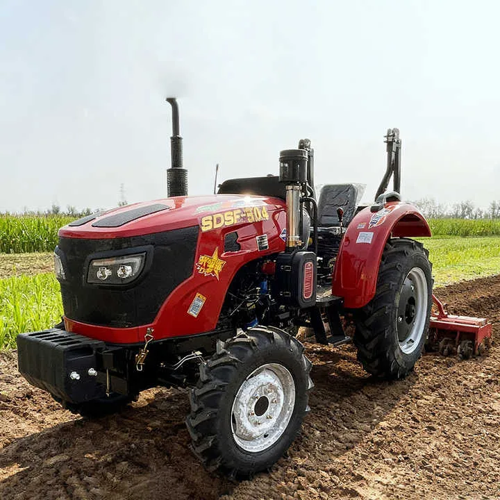 Machine Four-Wheel Drive Tractor 50hp 60hp 70hp 80hp 100hp Wheeled Tractor Tiller Cultivator — image 7