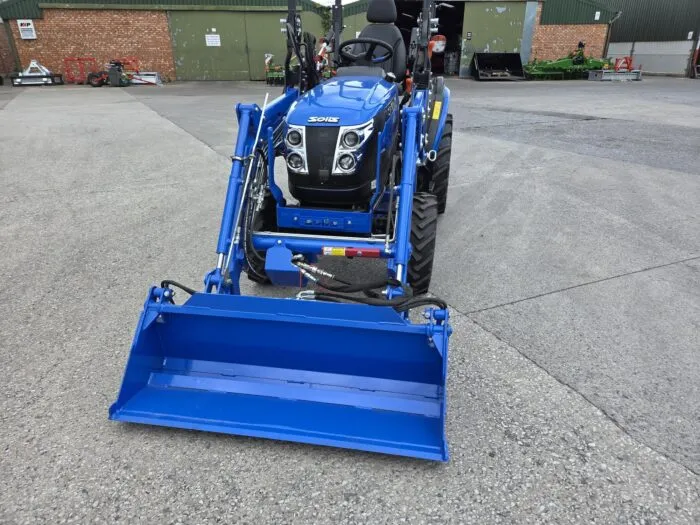 Small Tractor 4x4 Mini Farm 4 Wheels Drive Tractor Machine Agricultural Buy Quality SOLIS 26 9X9 EXTRA WITH LOADER. — image 6